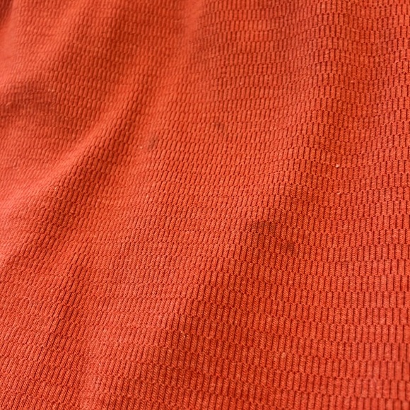 Carhartt Brick Red Henley Shirt - Picture 2 of 3